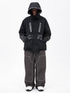 Ensemble de ski Chillform pour homme, camouflage réfléchissant – Veste Glow Trail et pantalon de ski ample Freerider