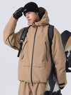 Veste de ski ample Searipe Durable Mountain Pro pour homme, résistante aux intempéries
