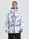 Veste de ski multifonctionnelle Gsou Snow pour femme, résistante et performante.