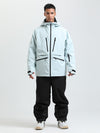 Combinaison de ski cargo multifonctionnelle Gsou Snow pour homme, résistante et performante.