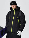 Veste de ski ample Searipe Durable Mountain Pro pour homme, résistante aux intempéries