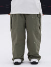 Pantalon de ski camouflage ample à genoux doubles pour homme