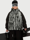 Veste de ski freestyle multifonctionnelle et résistante pour femme, style urbain.