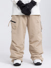 Pantalon de ski ample Prime Mountain pour homme avec deux poches cargo latérales
