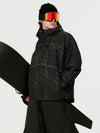 Veste de ski freestyle Nightline Park Rider pour homme avec panneaux réfléchissants