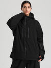 Veste de ski Gsou Snow pour femme, résistante, isolée et coupe-vent, type Mountain Pro.