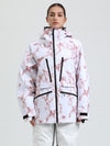 Veste de ski multifonctionnelle Gsou Snow pour femme, résistante et performante.