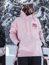 Sweat à capuche ample de snowboard Nandn Mountain Chill Out pour femme