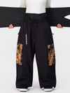 Pantalon de snowboard cargo ample et freestyle Hyper Flux Urban Graffiti pour femme - Park Rider