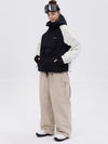 Ensemble veste bomber et pantalon ample pour femme, motif camouflage montagne freestyle