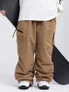 Pantalon de ski ample Prime Mountain pour femme avec deux poches cargo latérales
