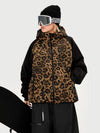 Veste de ski freestyle multifonctionnelle et résistante pour femme, style urbain.