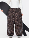 Pantalon de neige ample et réfléchissant Nightline Park Rider pour femme