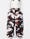 Pantalon de neige ample Nightline Park Rider pour femme, avec bandes réfléchissantes et poches cargo.