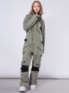 Combinaison de ski cargo une pièce RARWAR High Land pour femme