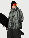Veste de ski freestyle Nightline Park Rider pour homme avec panneaux réfléchissants