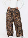 Pantalon de neige ample Nightline Park Rider pour femme, avec bandes réfléchissantes et poches cargo.