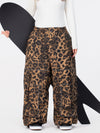 Pantalon de neige ample Nightline Park Rider pour femme, avec bandes réfléchissantes et poches cargo.