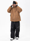 Ensemble veste de ski et pantalon ample Streetstorm pour homme, idéal pour le ski nocturne et les activités nautiques.