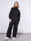 Combinaison de snowboard Dook Snow Track Stripe pour femme : veste et pantalon.