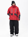Ensemble de ski Chillform pour homme, camouflage réfléchissant – Veste Glow Trail et pantalon de ski ample