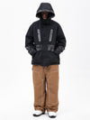 Ensemble de ski Chillform pour homme, camouflage réfléchissant – Veste Glow Trail et pantalon de ski ample Freerider