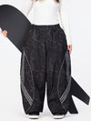 Pantalon de neige ample et réfléchissant Nightline Park Rider pour femme