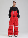 Salopette de snowboard ample Gsou Snow Mountain Chill Freestyle pour femme