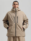 Veste de ski Gsou Snow pour homme, résistante, isolée et coupe-vent, type Mountain Pro.