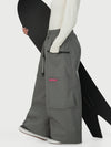 Pantalon de neige cargo utilitaire extensible et résistant Techline pour femme – Coupe ample et décontractée