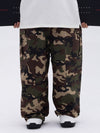 Pantalon de ski ample léopard double genou pour homme