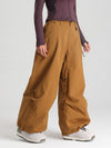 Pantalon de neige ample et fonctionnel Gsou Snow pour femme, résistant et urbain