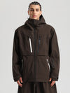 Veste de ski cargo Gsou Snow pour homme, résistante et fonctionnelle, idéale pour l'hiver en montagne.