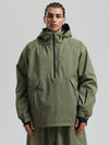 Veste anorak de snowboard Gsou Snow pour homme, résistante et au style urbain.