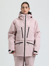 Veste de ski cargo multifonctionnelle Gsou Snow pour femme, résistante et performante.