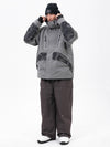 Ensemble de ski Chillform pour homme, camouflage réfléchissant – Veste Glow Trail et pantalon de ski ample