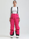 Salopette de ski cargo multifonctionnelle Gsou Snow pour femme, résistante et performante.