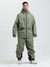 Combinaison de ski cargo multifonctionnelle Gsou Snow pour homme, résistante et performante.
