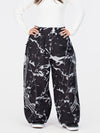 Pantalon de neige ample et réfléchissant Nightline Park Rider pour femme