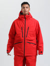 Veste de ski cargo multifonctionnelle Gsou Snow pour homme, résistante et durable.