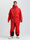 Combinaison de ski cargo multifonctionnelle Gsou Snow pour homme, résistante et performante.