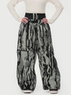 Pantalon de neige ample et résistant pour femme Urban Storm, style freestyle.