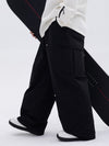 Pantalon de ski camouflage ample à genoux doubles pour homme