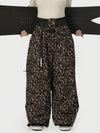 Pantalon de neige ample et résistant pour femme Urban Storm, style freestyle.