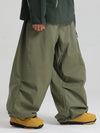 Pantalon de ski ample et fonctionnel Gsou Snow pour homme, résistant et urbain