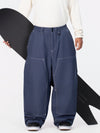 Pantalon de snowboard UrbanCraft Utility Freeride Baggy pour homme avec empiècements renforcés