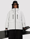 Veste de ski UrbanCraft Street Utility Freestyle pour homme – Capuche réfléchissante et design inspiré des vêtements de travail