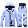 Combinaison de ski d'hiver pour femme, style princesse des glaces