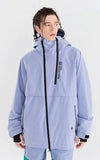 Veste de ski oversize Nandn Candy Snow pour femme