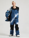 Ensemble veste de neige cargo et salopette Gsou Snow Winter Ranger pour femme